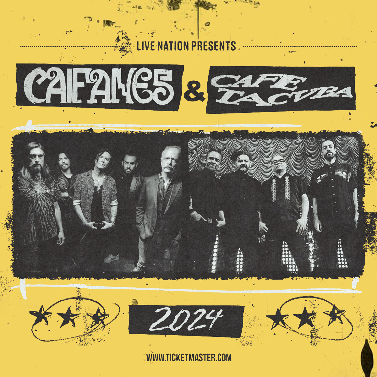 Caifanes & Café Tacvba Tour 2024 Seattle, WA Café Tacvba